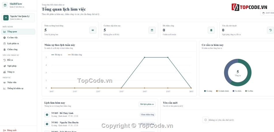 Website quản lý,quản lý,lịch
